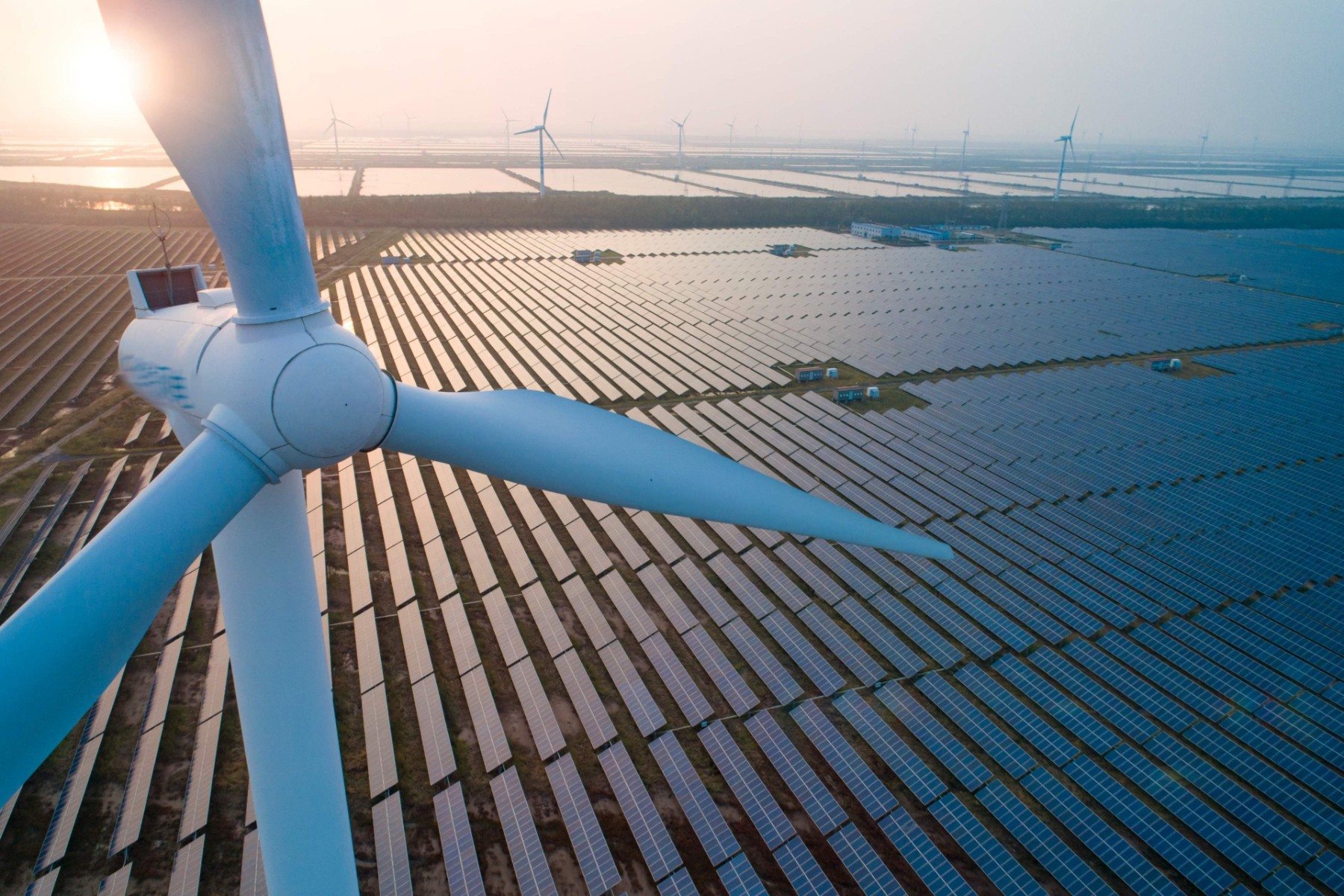 Windmill and solar energy