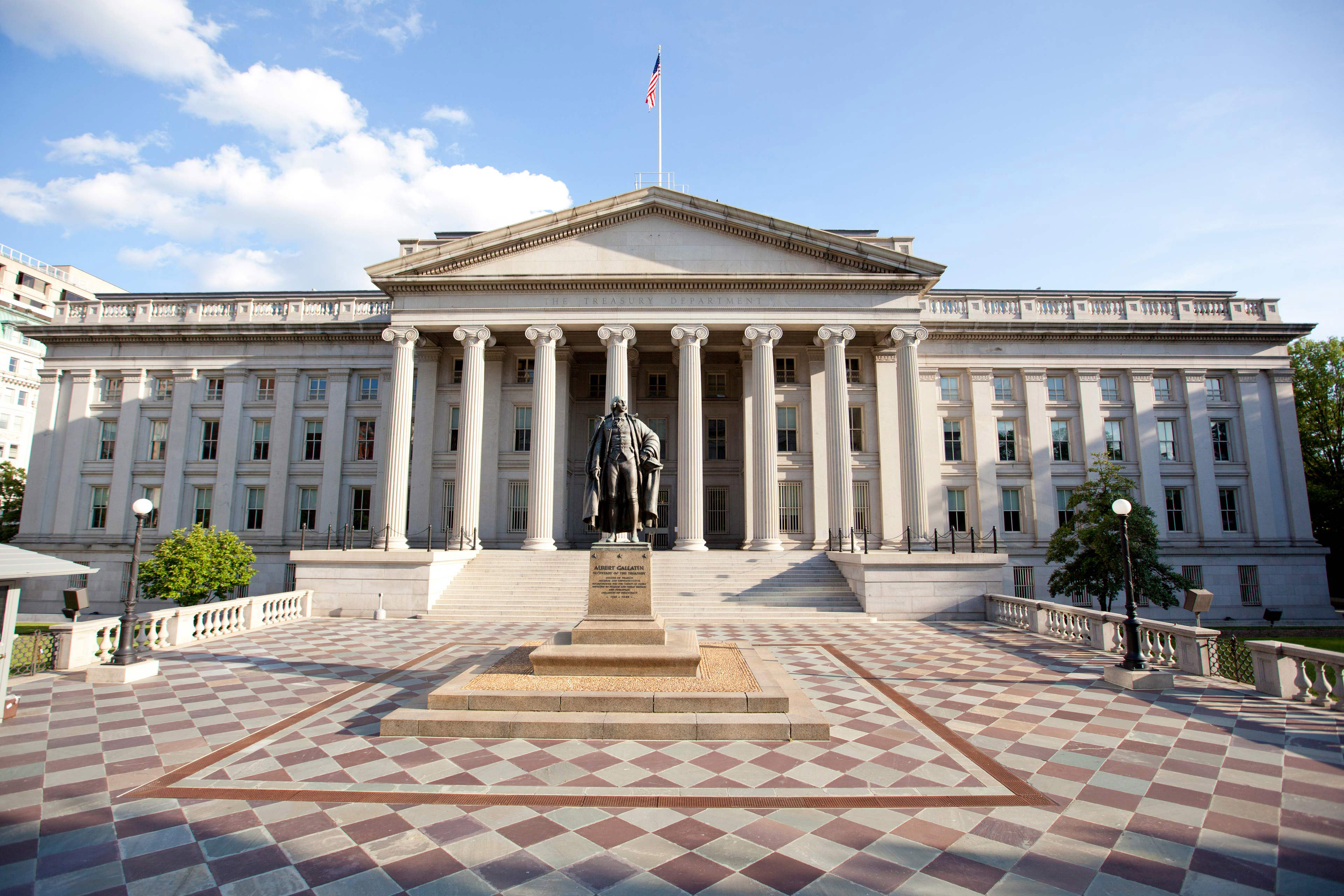 Treasury department building