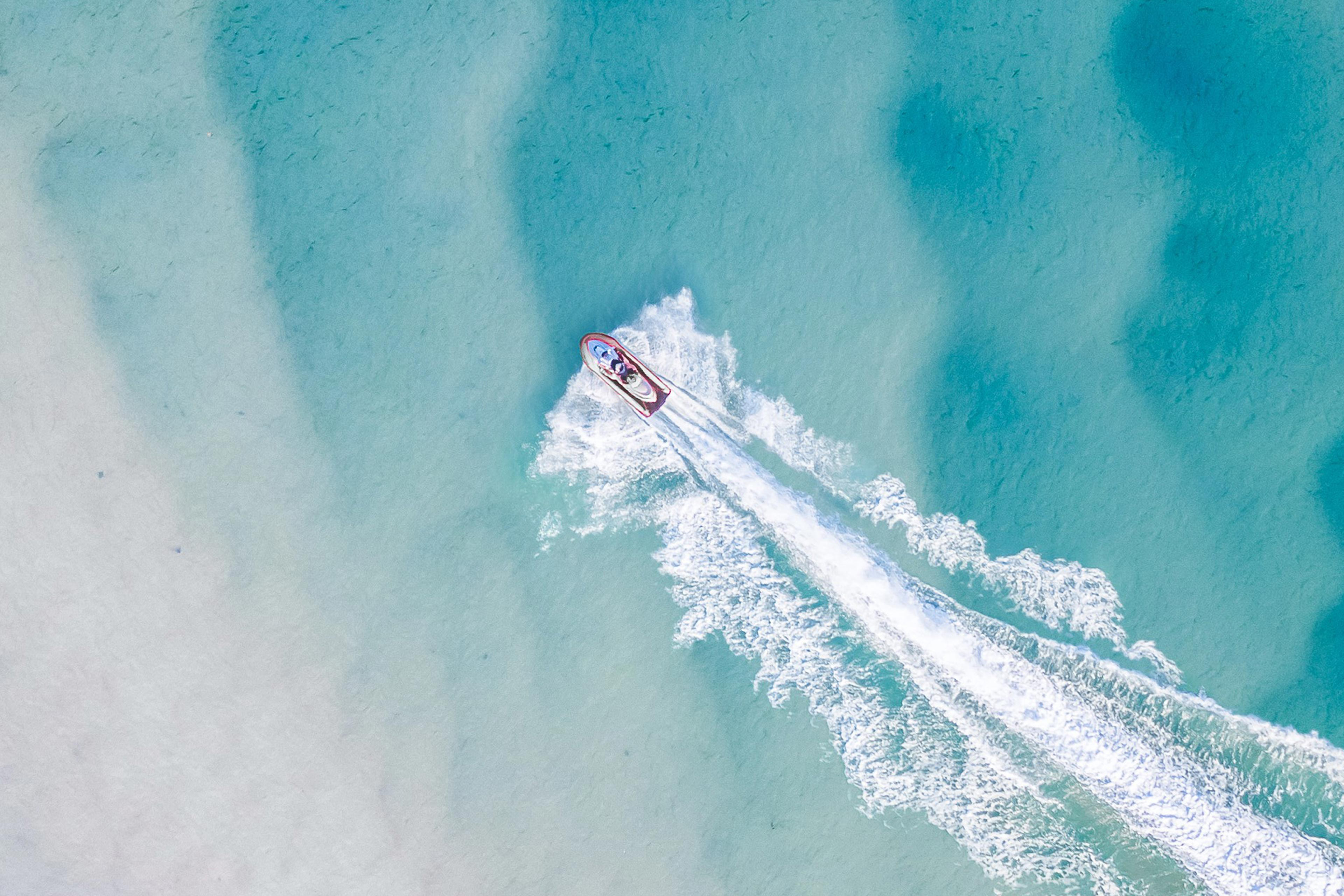 Jet ski in water