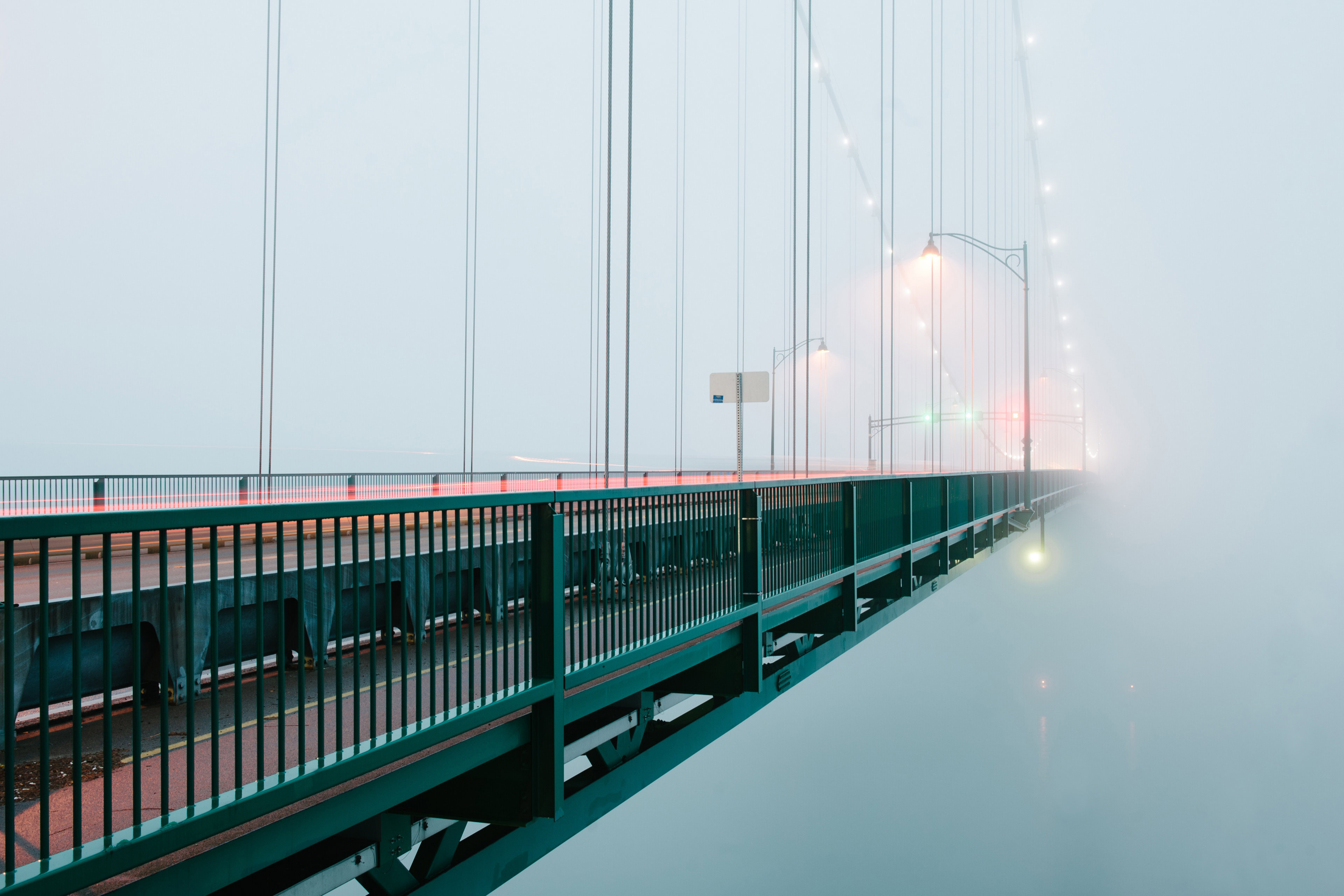 Bridge in the fog