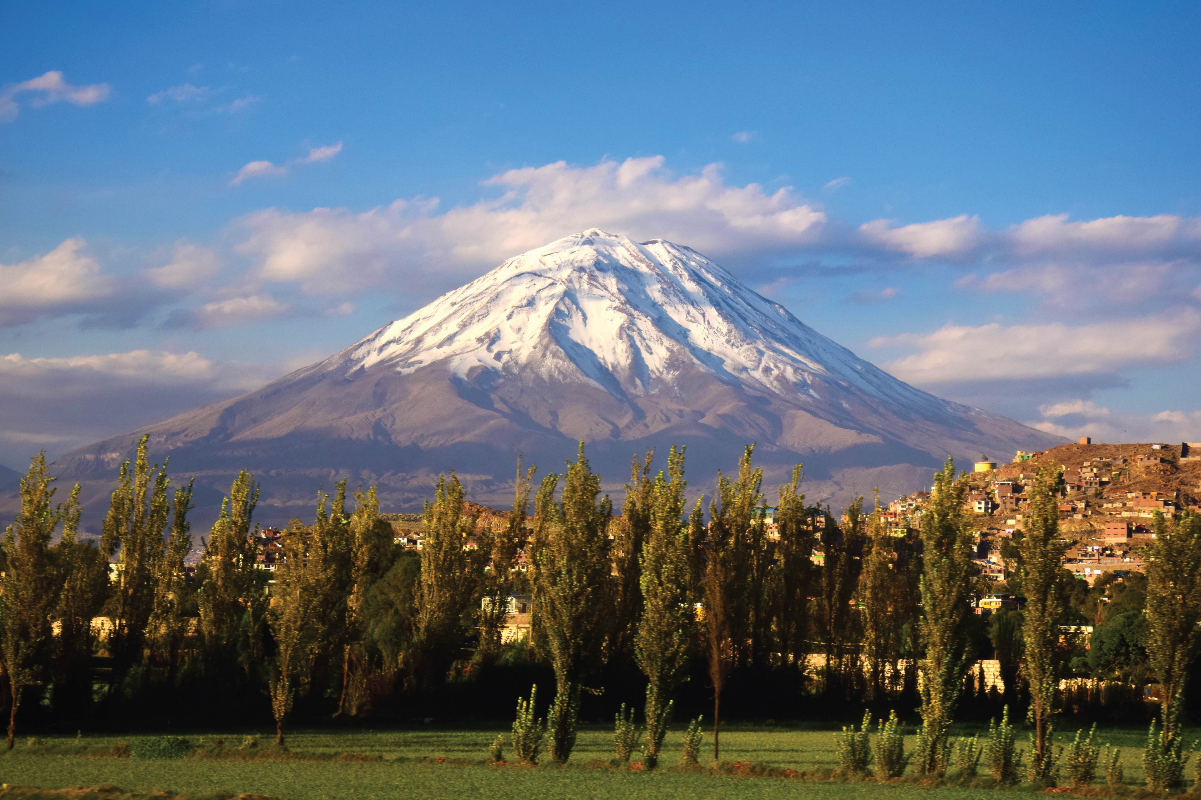 Pie volcan arequipa