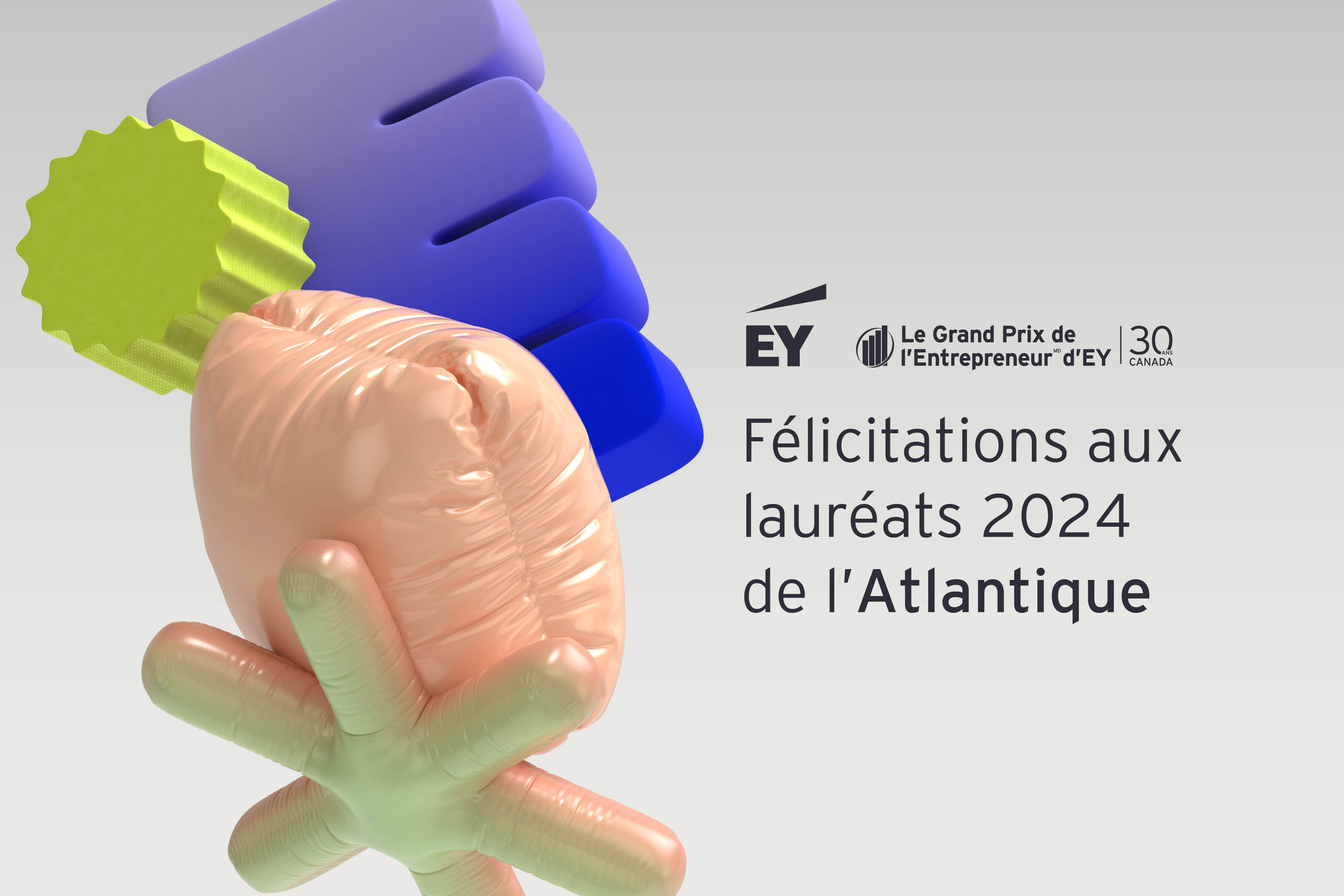 Félicitations aux lauréats du Grand Prix de l’Entrepreneur d’EY 2024 de l’Atlantique!