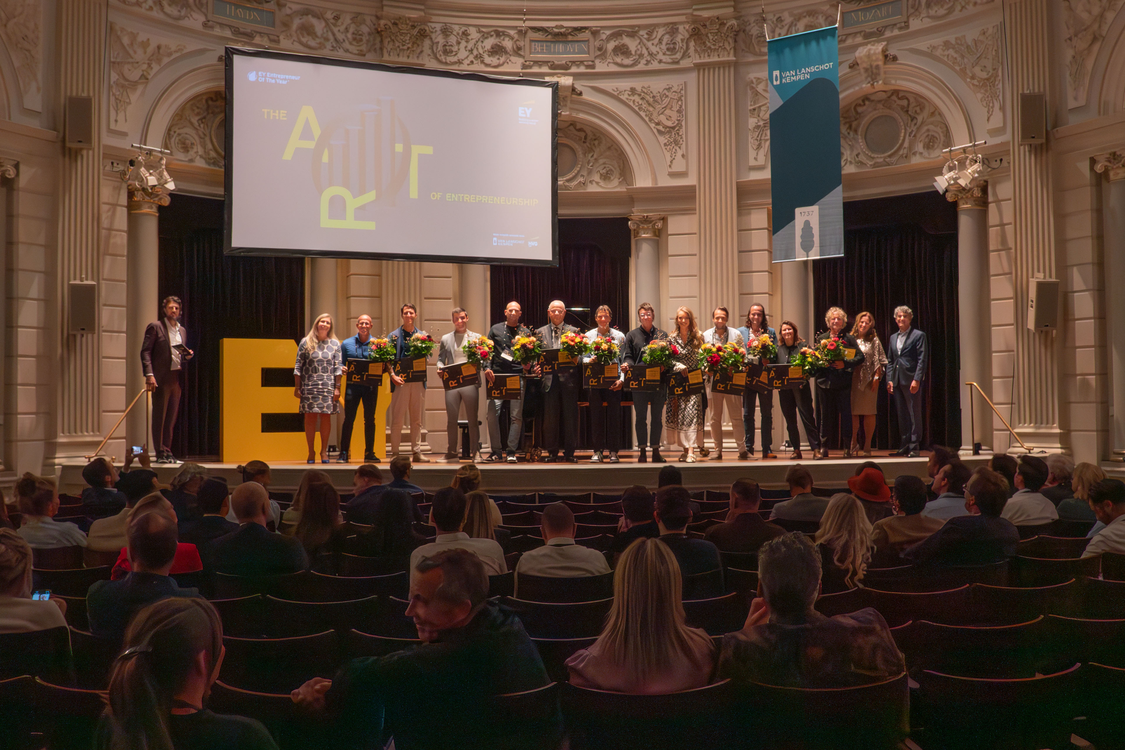 Topondernemers in de race voor de EY Entrepreneur Of The Year awards 2024