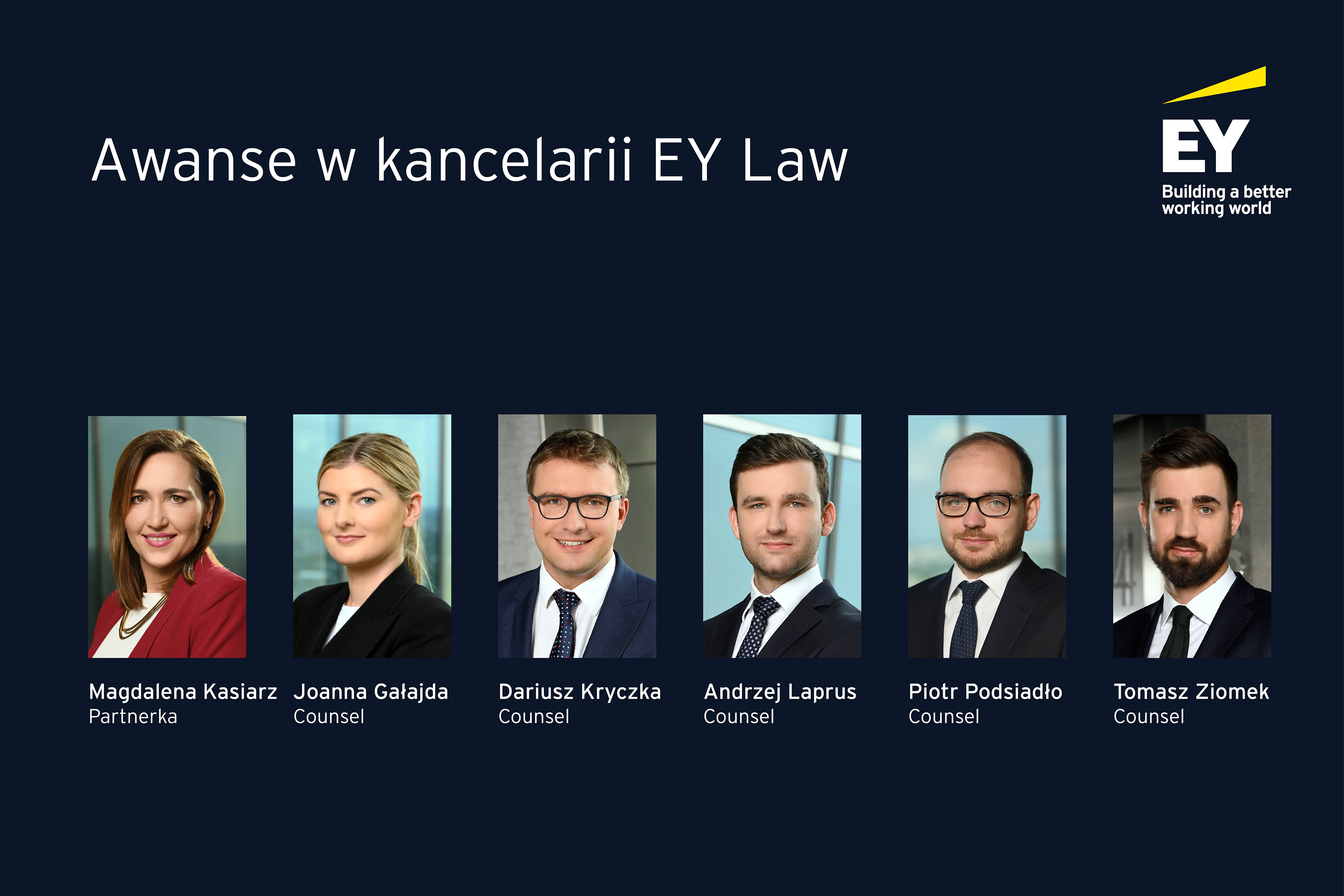 Awanse w kancelarii EY Law