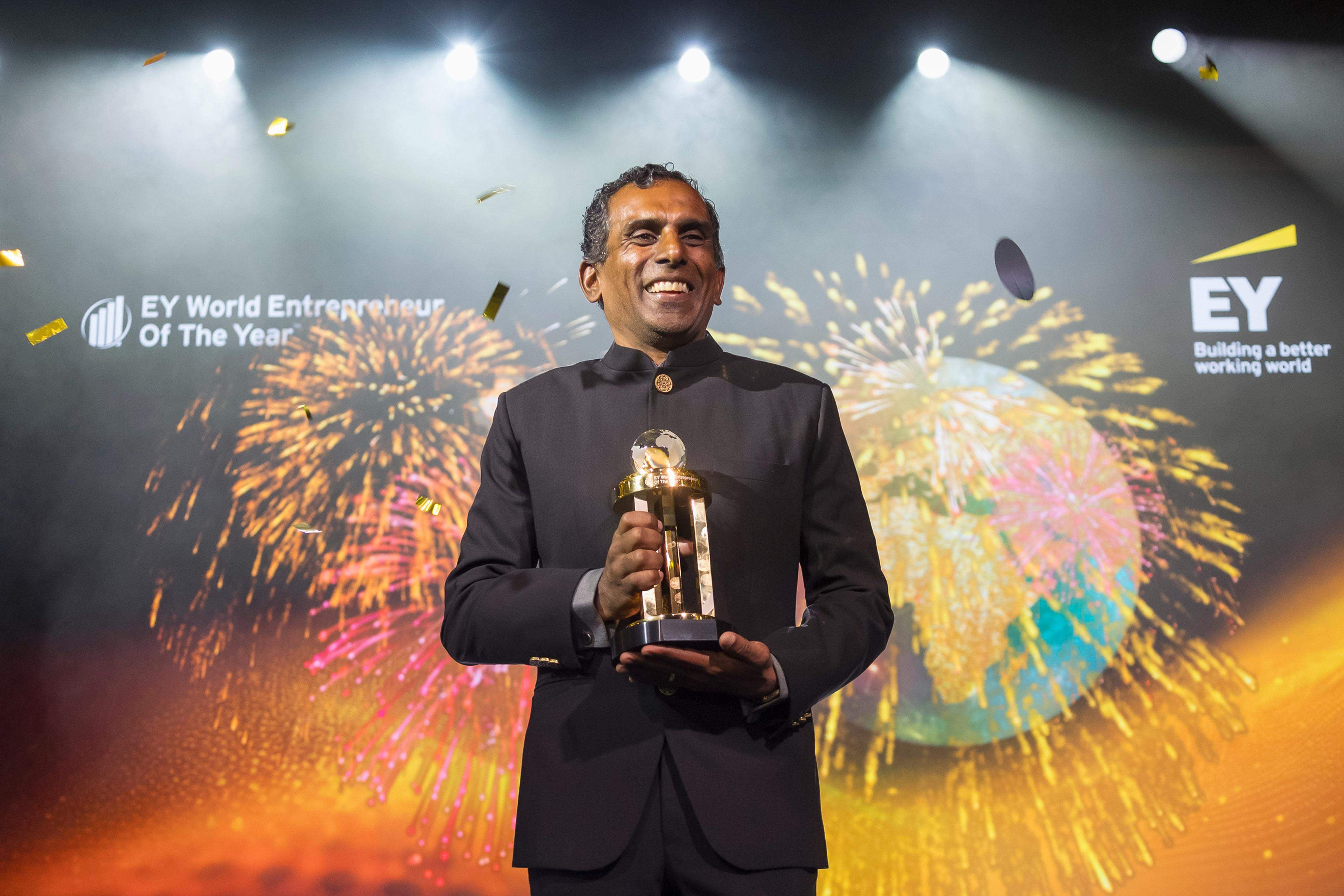 Vellayan Subbiah z Indii zdobywcą tegorocznego tytułu EY World Entrepreneur Of The Year