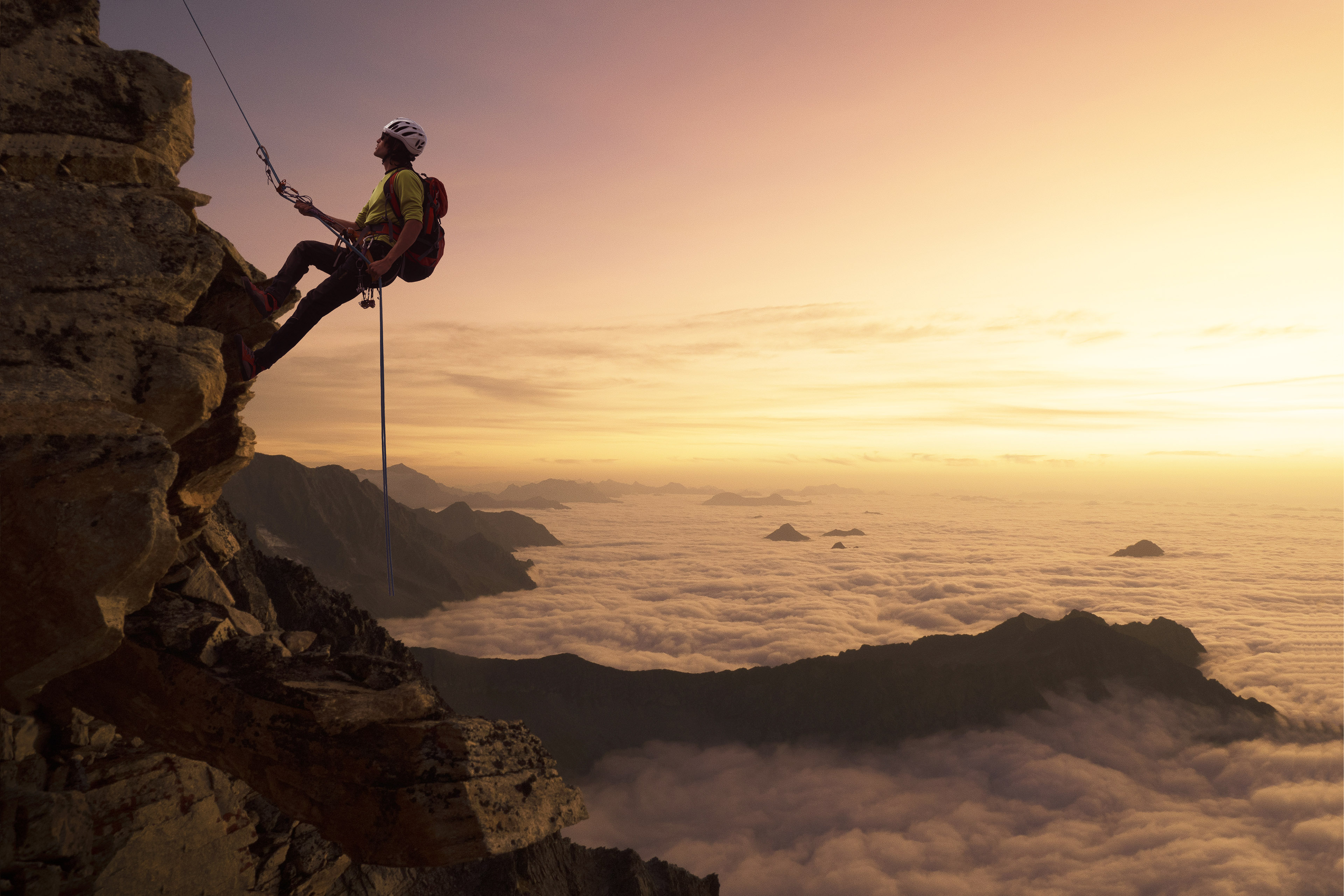 Mountain trekking 